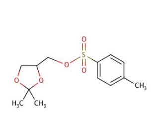 2,2-Dimethyl-1,3-dioxolan-4-ylmethyl p-toluenesulfonate (CAS 7305-59-1) - chemical structure image