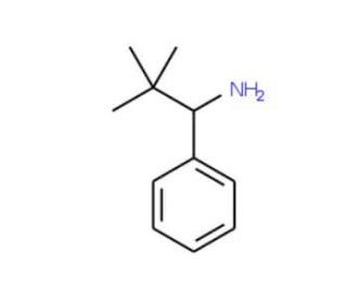 2,2-dimethyl-1-phenylpropan-1-amine (CAS 61501-04-0) - chemical structure image