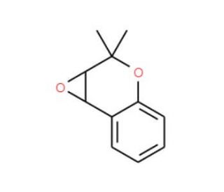 2,2-Dimethyl-1a,7b-dihydro-2H-oxireno[c]chromene - chemical structure image