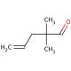 2,2-Dimethyl-4-pentenal (CAS 5497-67-6) - chemical structure image