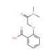 2-[2-(dimethylamino)-2-oxoethoxy]benzoic acid - chemical structure image