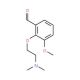 2-(2-Dimethylamino-ethoxy)-3-methoxy-benzaldehyde (CAS 883549-58-4) - chemical structure image