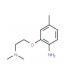 2-[2-(Dimethylamino)ethoxy]-4-methylaniline - chemical structure image