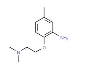 2-[2-(Dimethylamino)ethoxy]-5-methylaniline - chemical structure image