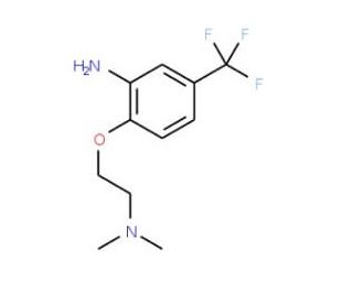 2-[2-(Dimethylamino)ethoxy]-5-(trifluoromethyl)-aniline - chemical structure image