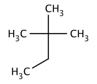 2,2-Dimethylbutane (CAS 75-83-2) - chemical structure image
