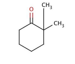 2,2-Dimethylcyclohexanone (CAS 1193-47-1) - chemical structure image