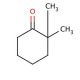 2,2-Dimethylcyclohexanone (CAS 1193-47-1) - chemical structure image