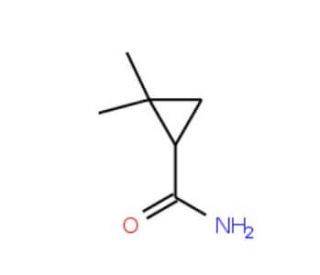 2,2-Dimethylcyclopropanecarboxamide (CAS 1759-55-3) - chemical structure image