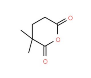 2,2-Dimethylglutaric anhydride (CAS 2938-48-9) - chemical structure image