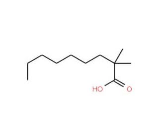 2,2-Dimethylnonanoic Acid (CAS 14250-75-0) - chemical structure image