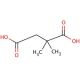 2,2-Dimethylsuccinic acid (CAS 597-43-3) - chemical structure image