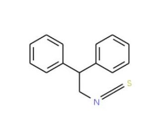 2,2-Diphenylethyl isothiocyanate (CAS 34634-22-5) - chemical structure image