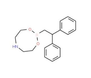 2,2-Diphenylethylboronic acid diethanolamine ester (CAS 608534-43-6) - chemical structure image
