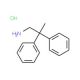2,2-diphenylpropan-1-amine hydrochloride (CAS 40691-66-5) - chemical structure image