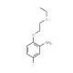 2-(2-Ethoxyethoxy)-5-fluoroaniline - chemical structure image