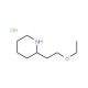 2-(2-Ethoxyethyl)piperidine hydrochloride - chemical structure image