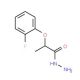 2-(2-fluorophenoxy)propanohydrazide - chemical structure image
