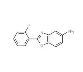 2-(2-fluorophenyl)-1,3-benzoxazol-5-amine (CAS 313527-46-7) - chemical structure image