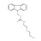 2-[2-(Fmoc-amino)ethoxy]ethanol (CAS 299430-87-8) - chemical structure image