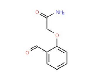 2-(2-Formylphenoxy)-acetamide (CAS 24590-06-5) - chemical structure image