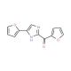 2-(2-Furoyl)-4(5)-(2-furanyl)-1H-imidazole (CAS 91037-91-1) - chemical structure image