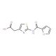 [2-(2-furoylamino)-1,3-thiazol-4-yl]acetic acid - chemical structure image