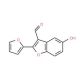 2-(2-Furyl)-5-hydroxy-1-benzofuran-3-carbaldehyde - chemical structure image