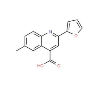 2-(2-furyl)-6-methylquinoline-4-carboxylic acid - chemical structure image