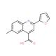 2-(2-furyl)-6-methylquinoline-4-carboxylic acid - chemical structure image