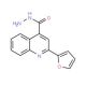 2-(2-Furyl)quinoline-4-carbohydrazide - chemical structure image