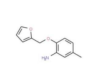 2-(2-Furylmethoxy)-5-methylaniline - chemical structure image
