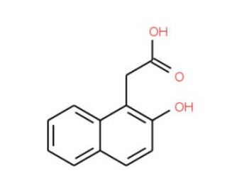 2-(2-Hydroxy-1-naphthyl)acetic acid (CAS 10441-45-9) - chemical structure image