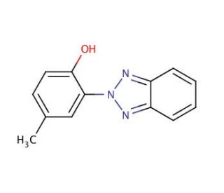 2-(2-Hydroxy-5-methylphenyl)benzotriazole (CAS 2440-22-4) - chemical structure image