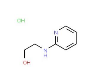 2-(2-Hydroxyethylamino)-pyridine hydrochloride (CAS 117043-32-0) - chemical structure image