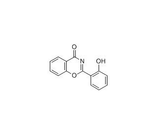 2-(2-hydroxyphenyl)-4H-benzo[e][1,3]oxazin-4-one (CAS 1218-69-5) - chemical structure image