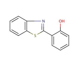 2-(2-Hydroxyphenyl)benzothiazole (CAS 3411-95-8) - chemical structure image