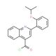 2-(2-isopropoxyphenyl)quinoline-4-carbonyl chloride - chemical structure image