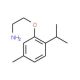 2-(2-Isopropyl-5-methyl-phenoxy)-ethylamine - chemical structure image
