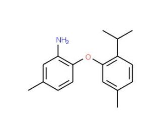 2-(2-Isopropyl-5-methylphenoxy)-5-methylaniline - chemical structure image