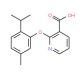 2-(2-isopropyl-5-methylphenoxy)nicotinic acid - chemical structure image