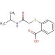 2-{[2-(isopropylamino)-2-oxoethyl]thio}benzoic acid - chemical structure image