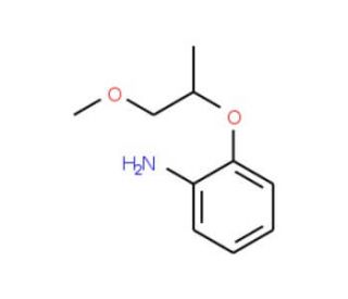 2-(2-Methoxy-1-methyl-ethoxy)-phenylamine - chemical structure image