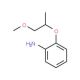 2-(2-Methoxy-1-methyl-ethoxy)-phenylamine - chemical structure image