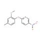 2-(2-methoxy-4-methylphenoxy)-5-nitropyridine - chemical structure image
