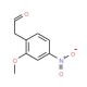 2-(2-Methoxy-4-nitrophenyl)acetaldehyde - chemical structure image