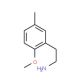 2-(2-methoxy-5-methylphenyl)ethanamine (CAS 46035-71-6) - chemical structure image