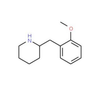 2-(2-Methoxy-benzyl)-piperidine (CAS 383128-44-7) - chemical structure image