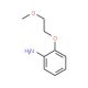 2-(2-Methoxy-ethoxy)-phenylamine (CAS 72806-66-7) - chemical structure image