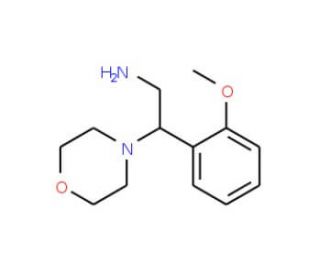 2-(2-Methoxy-phenyl)-2-morpholin-4-yl-ethylamine - chemical structure image